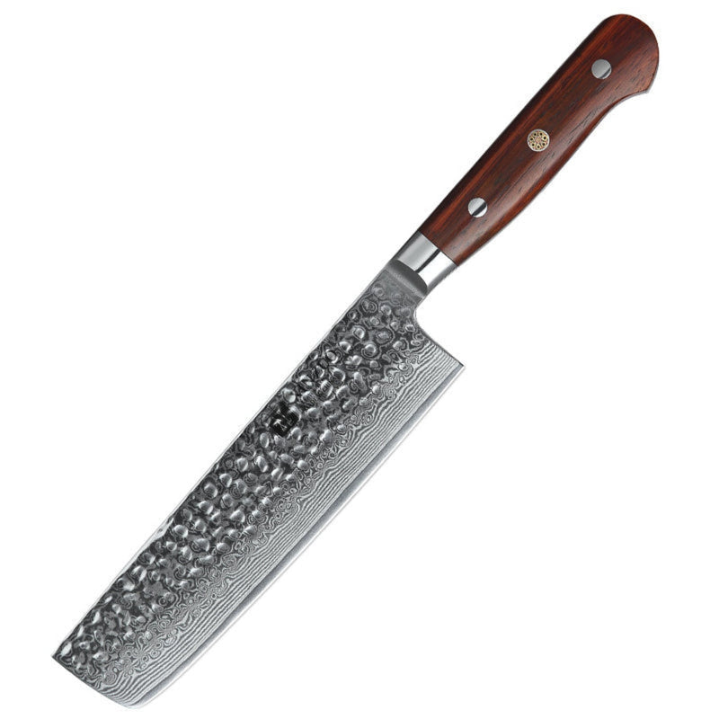 Professional Damascus Kitchen Nakiri Knife Yun Series