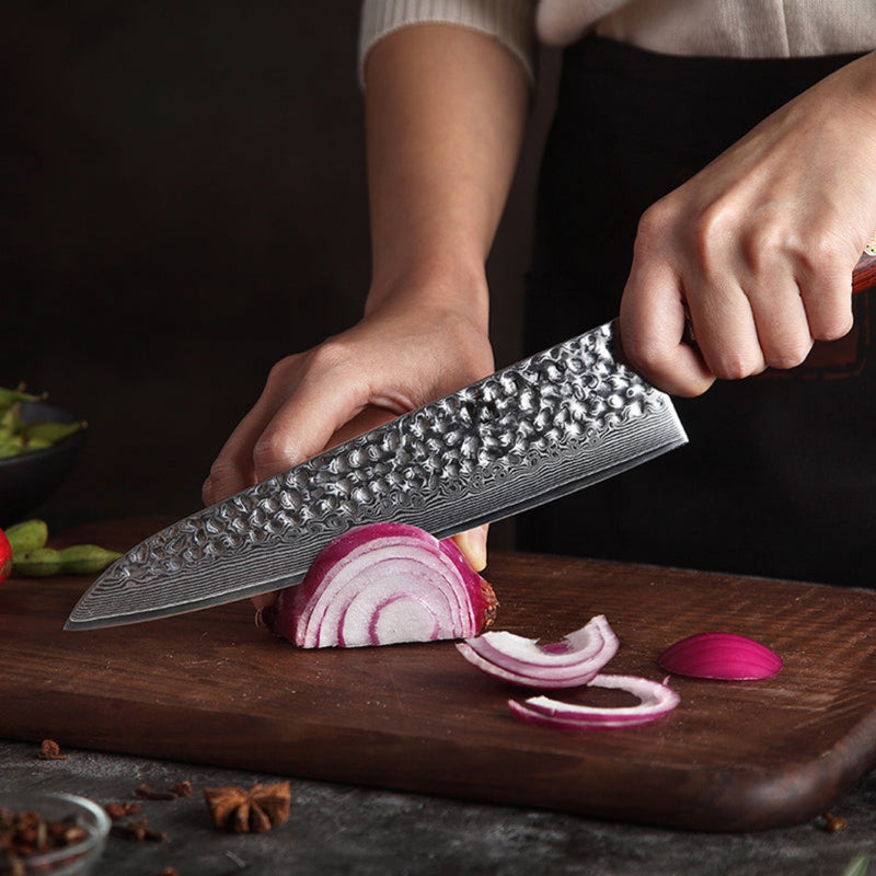 Professional Damascus Kitchen Chef Knife Yun Series