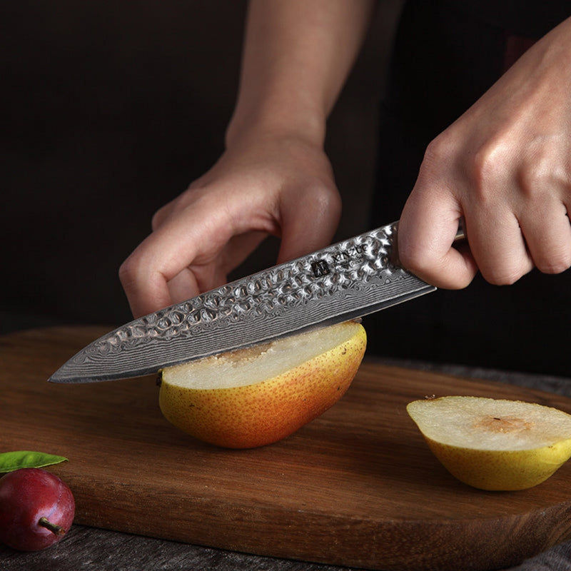 Professional Damascus Kitchen Utility Knife Yun Series