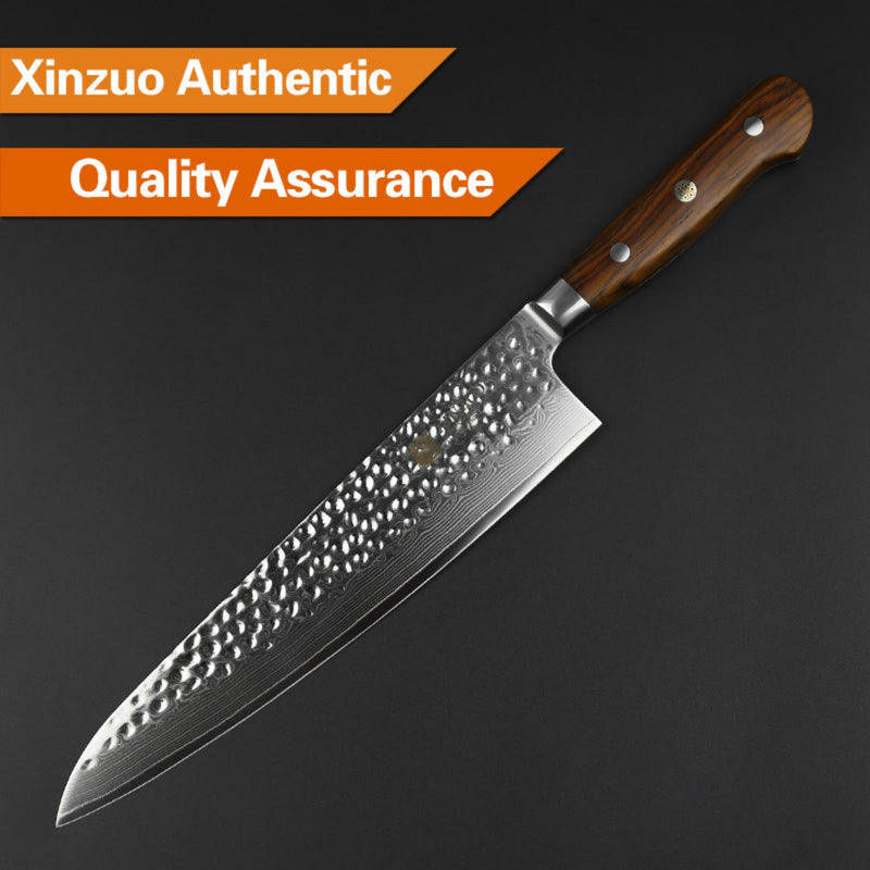 Professional Damascus Kitchen 9.5 Inch Chef Knife Yun Series