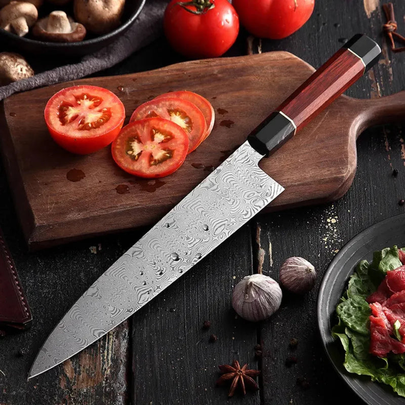 Damascus Steel Chef Knife F3 Series
