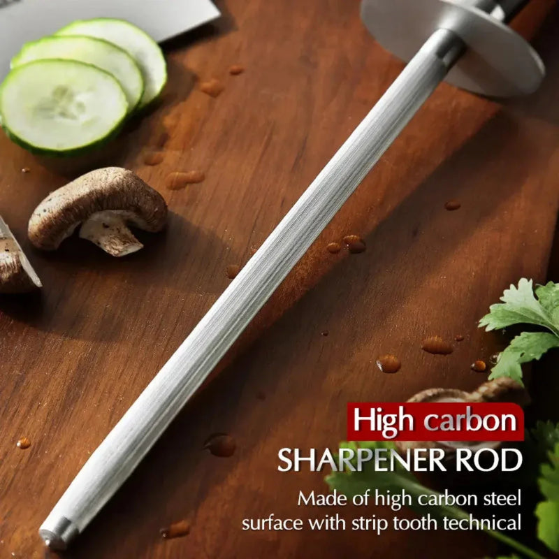 Hign Carbon Steel Sharpener Rod
