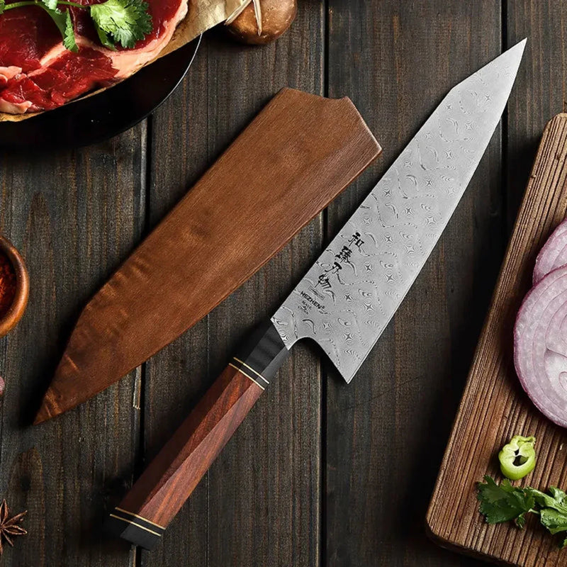 Damascus Steel Kitchen Chef Knife F2Z Series