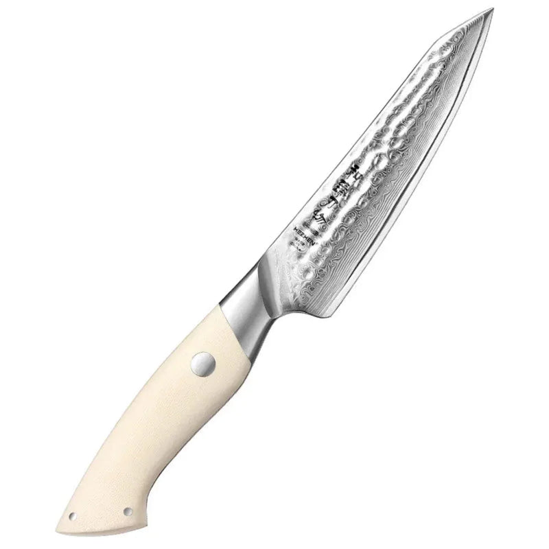 5 inch Damascus Utility Knife B38H Elegant Series