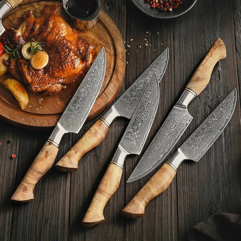 5 Inch Damascus Steak Knife