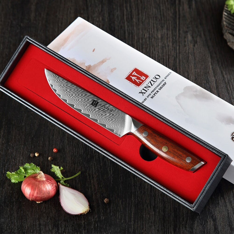 Professional Damascus Kitchen Steak Knife Yi Series