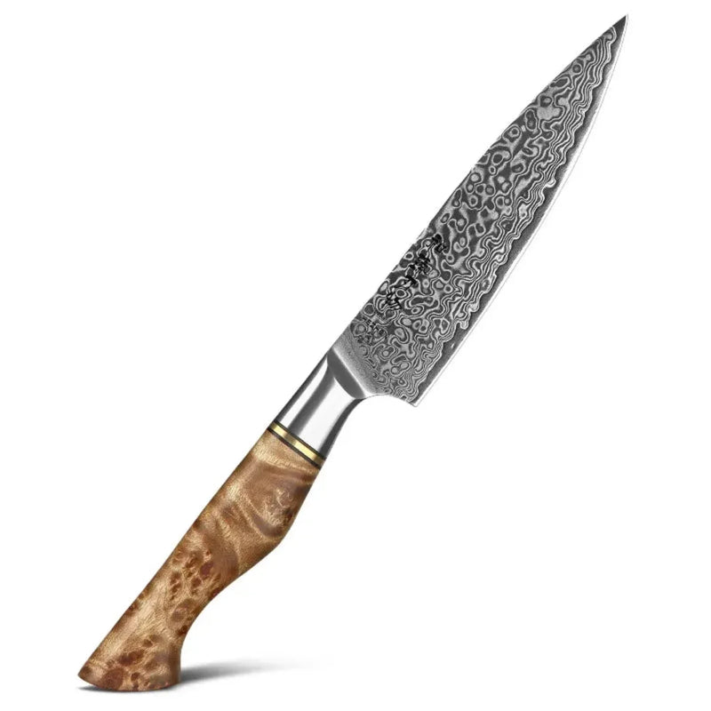 5 Inch Damascus Utility Knife - B30M Series