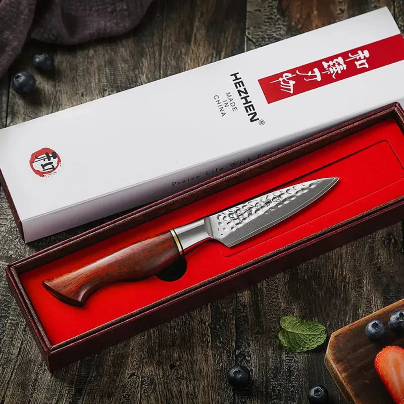 3.5 inch Damascus Paring Knife B30R Master Series