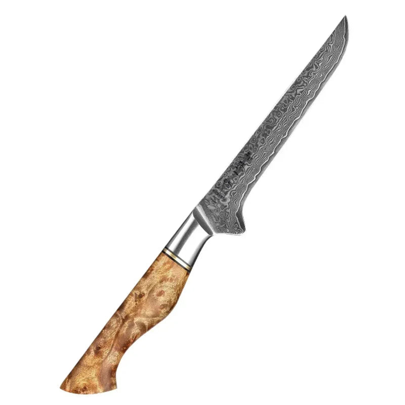 6 inch Damascus Boning Knife - B30M Series