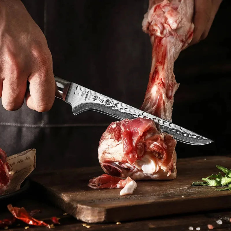 6.5 inch Damascus Boning Knife - Classic Series