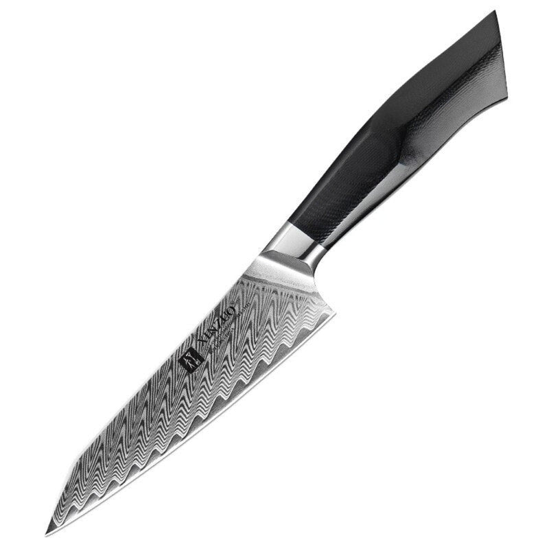 Professional Damascus Kitchen Utility Knife Feng Series