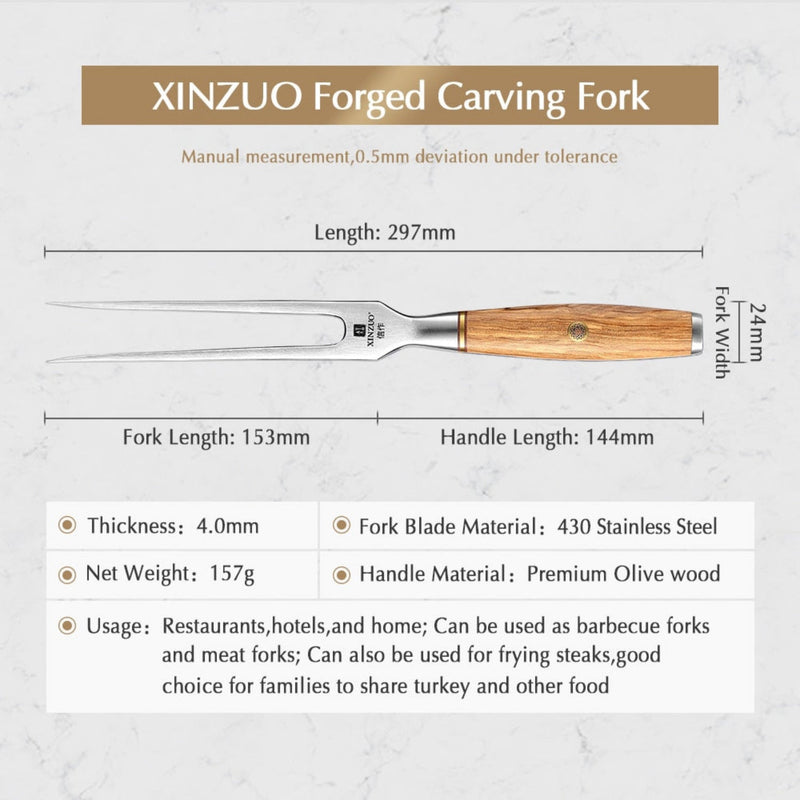 Professional Kitchen Carving Fork Lan Series